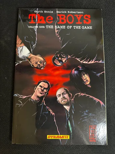 The Boys Volume:1 The Name of the Game HC Anniversary Edition Robertson Ennis