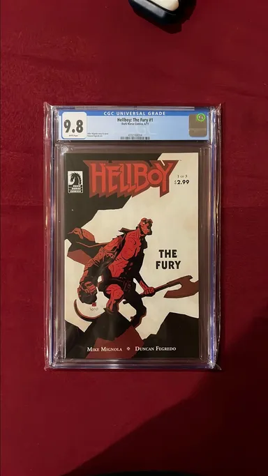 Hellboy: The Fury 1  CGC 9.8 2011