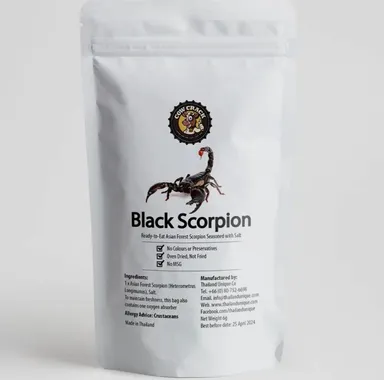 Edible Black Scorpion