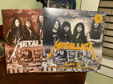 Metallica, Seattle 89 Vol 1 & 2.  Unofficial.