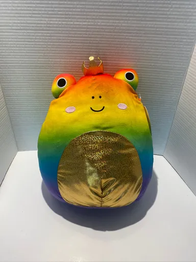 12” Squishmallow - Vas Pride Frog NWT