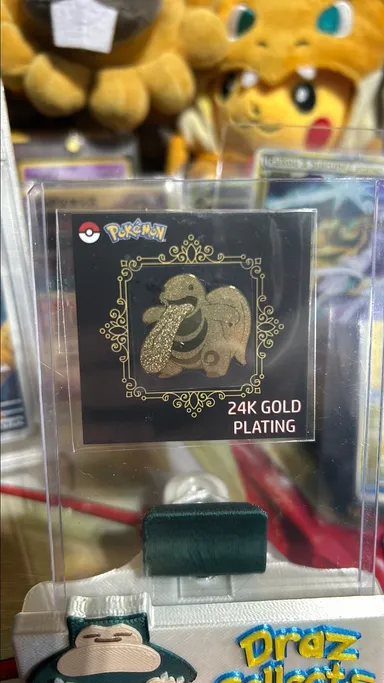 Lickytung 24k Gold Plated card