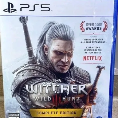 PS5 - Witcher 3 Wild Hunt Complete Ed. (EU) SEALED