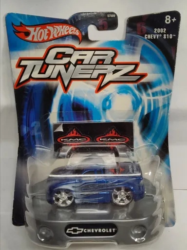 Hot Wheels Car Turnerz Series 2002 Chevy S10 (Blue)