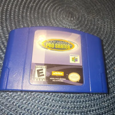 Tony Hawk's Pro Skater (Nintendo 64 N64) Authentic Tested