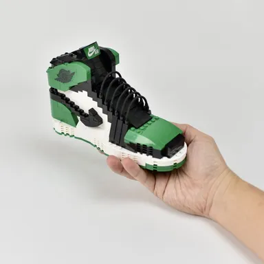 Large Sneaker Bricks "AJ1 Pine Green"
