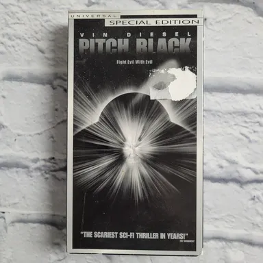 Pitch Black VHS