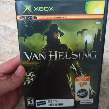 game- Van Helsing (Microsoft Xbox, 2004) Tested, No Manual