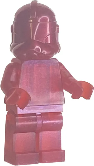 Lego Prototype Monochrome Bright Red Phase 2 Clone