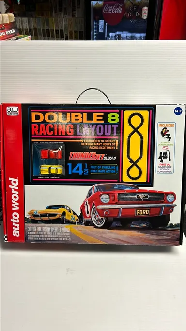 SRS341 double eight race layout slot car set