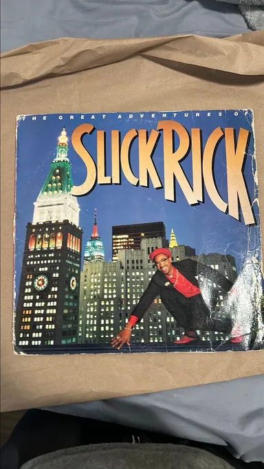 THE GREAT ADVENTURES OF SLICK RICK (OG PRESS)- Slick Rick