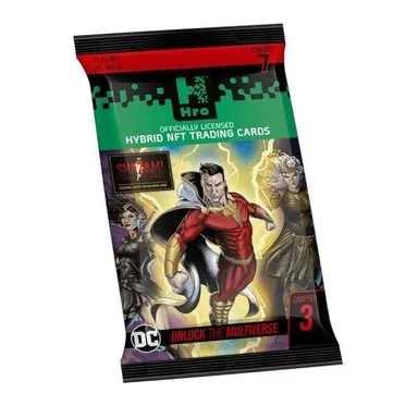 DC HRO Chapter 3 Single Sealed Pack (7 Cards)