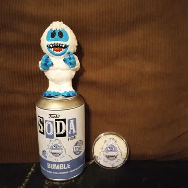 Funko Soda Custom Diamond Glitter BUMBLE from Rudolph the Red Nose Reindeer