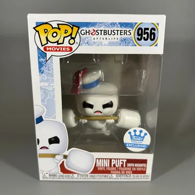 POP! Movies Ghostbuster Afterlife #956 : Mini Puft With Weights Funko Exclusive