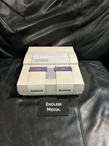 Super Nintendo SNES Loose Video Game Console Bundle w/ Controller