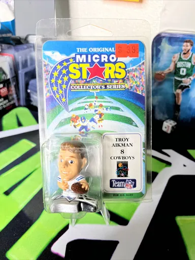 Troy Aikman Cowboys Micro Stars collector series 94'
