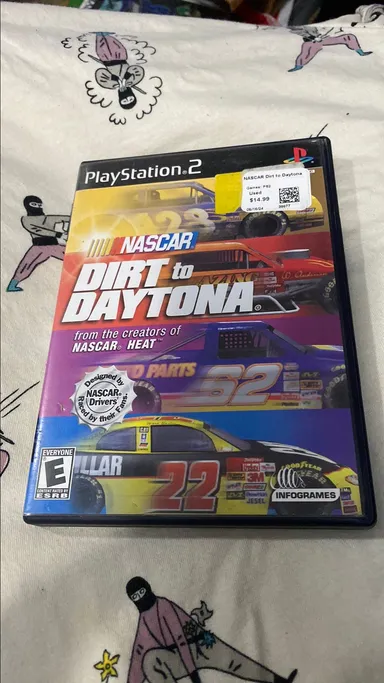 PS2 Nascar Dirt to Daytona CIB