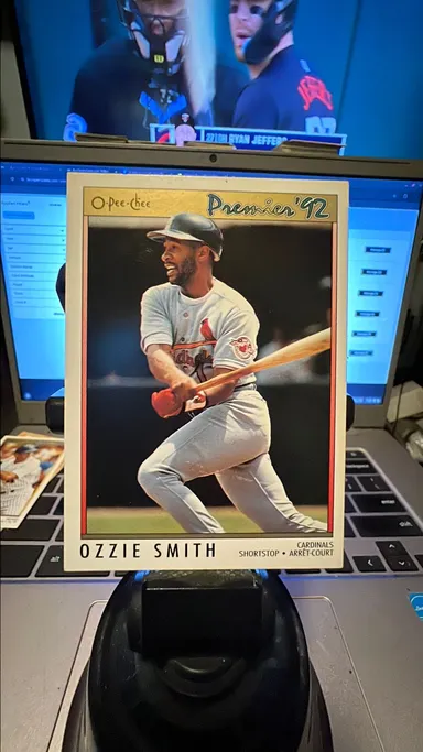 Ozzie smith 1992 o-pee-chee premier-w2603