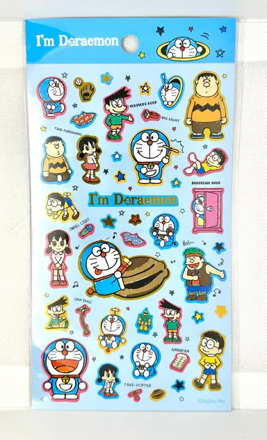 Doraemon Sticker Sheet - Friends
