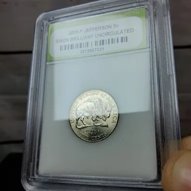 2005 D Buffalo 5 cent