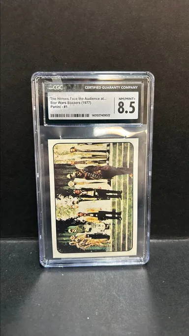 The Heroes Face the Audience af... Cgc 8.5