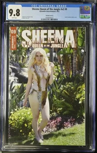 Sheena Queen of the Jungle 9 Variant Cover E CGC 9.8 2022