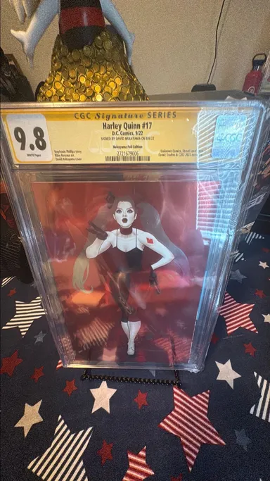 CGC 9.8 Harley Quinn 17 C2E2 Exclusive SIGNED
