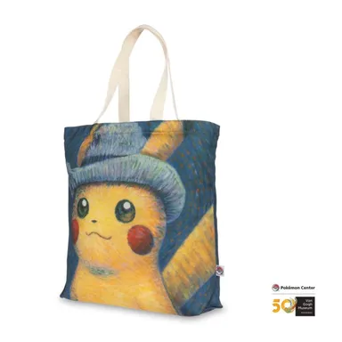 Pikachu X Van Gogh Tote Bag
