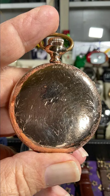 1905 Elgin Double Hunter Pocket Watch