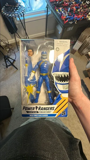 Power Rangers Lightning Collection Wild Force Blue