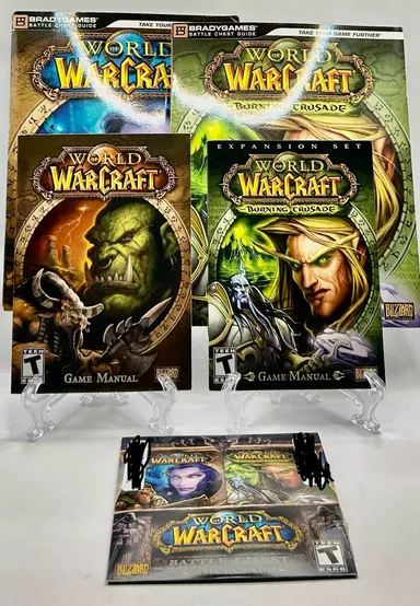 World of Warcraft: Battle Chest (Windows/Mac, 2007) COMPLETE