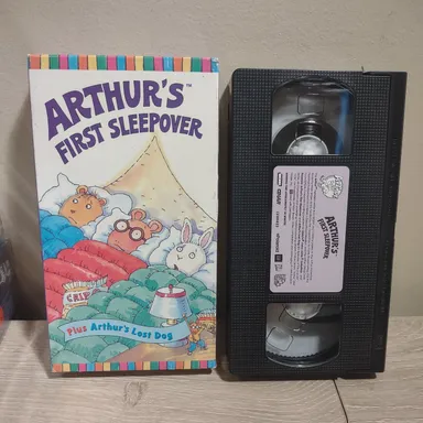 Arthur's First Sleepover VHS