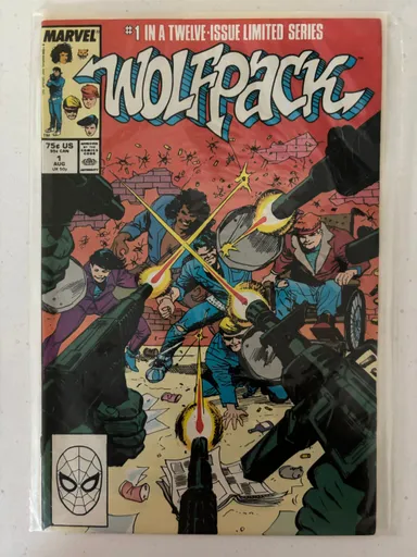 Wolfpack #1 (Marvel Comics 1988) Great Condition Combined Shipping