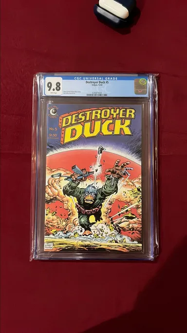 Destroyer Duck 5  CGC 9.8 1983