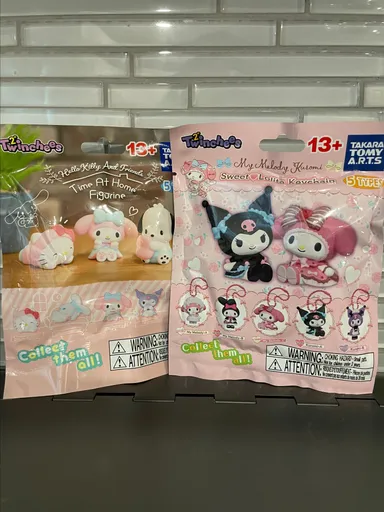 New Takara Tomy Sanrio mystery packs- set of 2