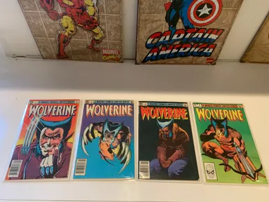 Wolverine 1-4 Frank Miller Mini-Series (1982) Newsstand Full Run