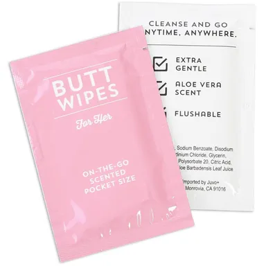 REFILL: Butt Wipes - 5pcs Individually Wrapped