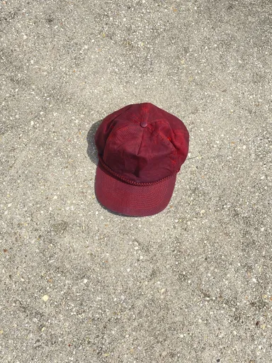 Vintage Red and Black Trucker Hat