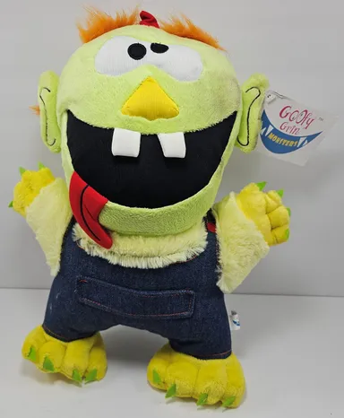 Goofy Grin Monsters "Bo Joe" Large Plush 15" 2011 w/Tags