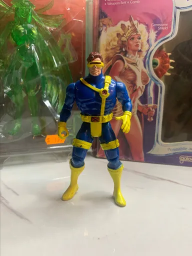 Cyclops Uncanny X-Men Deluxe Edition 10” Action Figure Toybiz 1993 Marvel