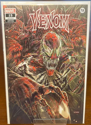 Venom #15 Trade Variant SIGNED by John Giang with COA