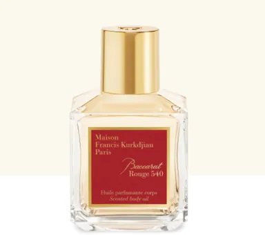 MFK Baccarat Rouge 540 SCENTED BODY OIL Spray