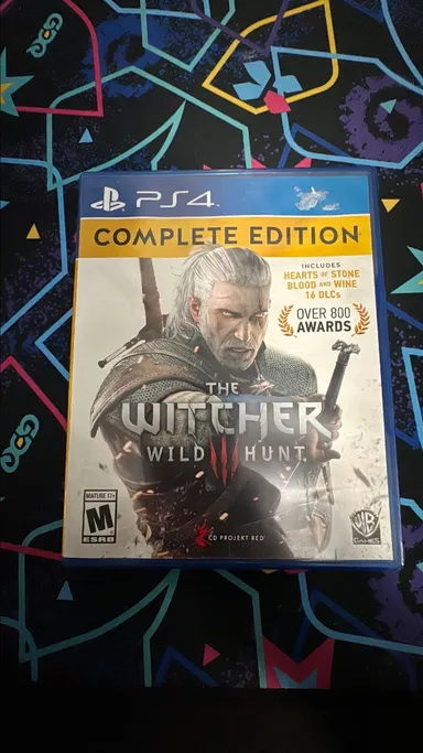 PS4 - Witcher 3 Complete Edition