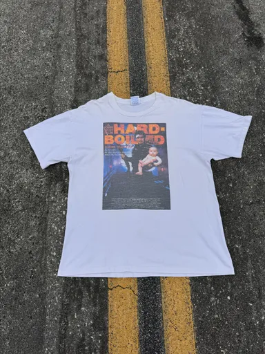 Vintage 90s John Woo Hard Boiled Movie Promo T Shirt
