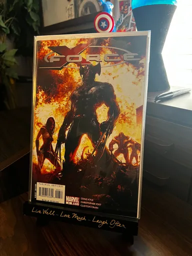MARVEL: X-Force 6 Clayton Crain 2008 Wolverine in Cover