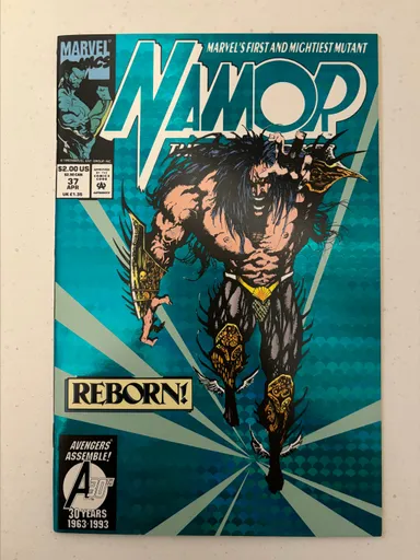 Namor #37 Marvel Comics 1993 Foil Cover