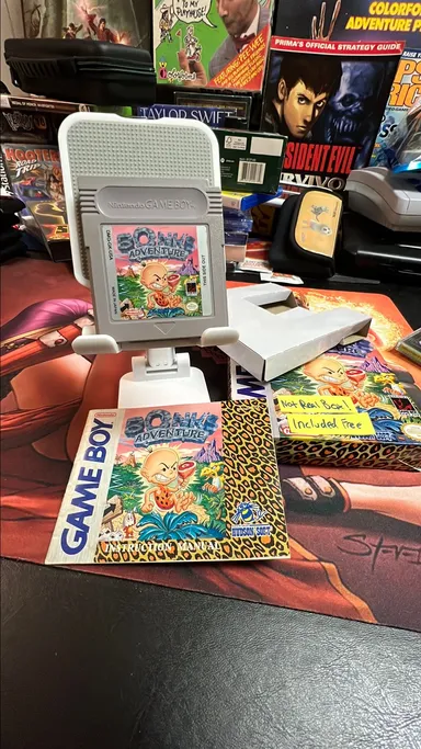 Game Boy Bonk’s Adventure - Game & Manual