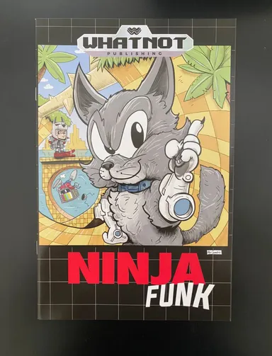 Ninja Funk #1 Sonic the Hedgehog Sega Video Game Homage Near Mint