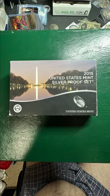 2015 U S Mint Silver Proof Set