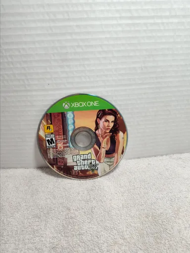 Grand Theft Auto V GTA5 5 (Microsoft Xbox One, 2014) Disc Only Tested